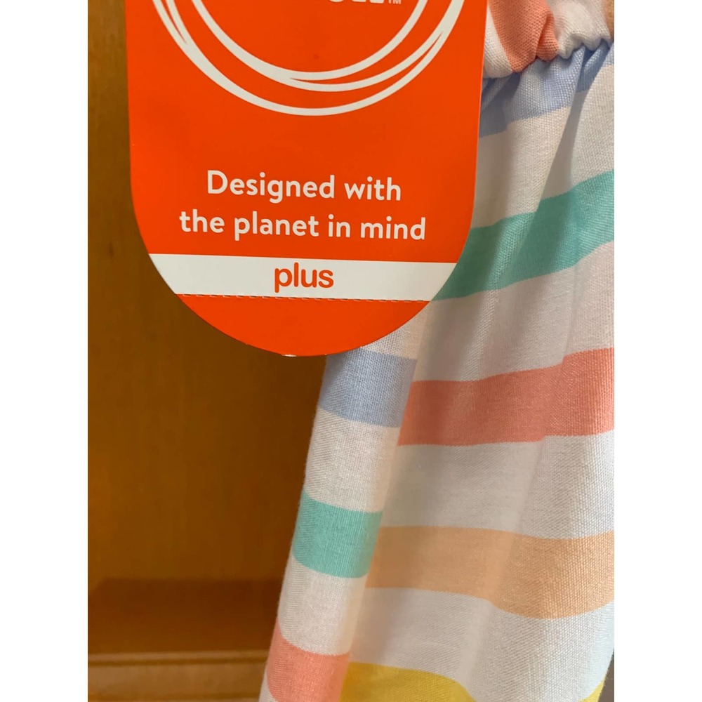 NWT Wonder Nation Girl's Plus Size Large Sundress Adjustable Straps Tiered Maxi - Picture 12 of 12